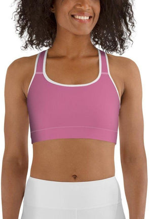 Bubblegum Pink Sports Bra