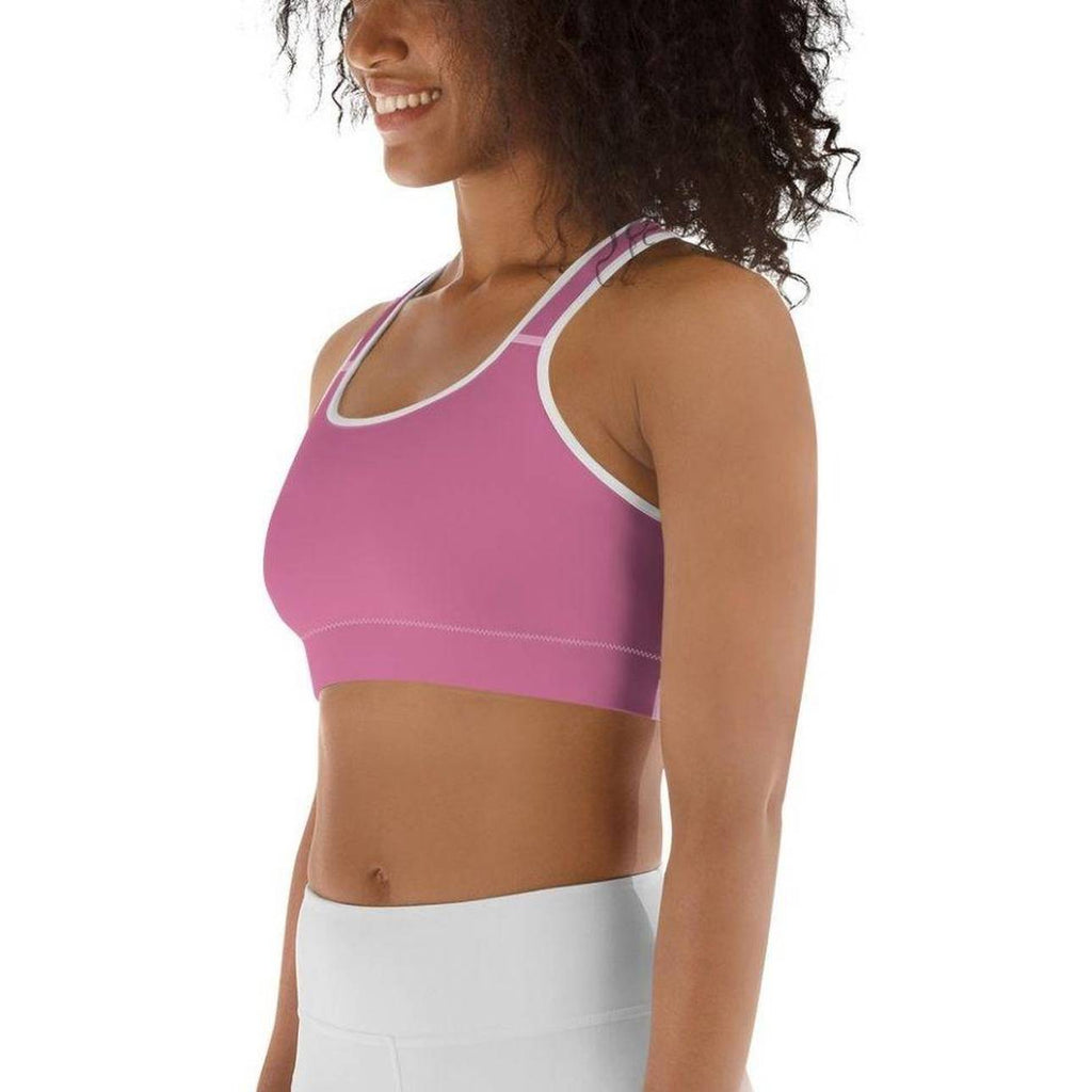 Bubblegum Pink Sports Bra