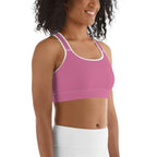 Bubblegum Pink Sports Bra