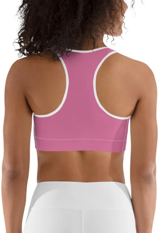 Bubblegum Pink Sports Bra