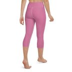 Bubblegum Pink Yoga Capris