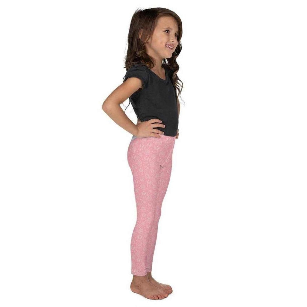 Bunny But* Easter Kid's Leggings (Pink)