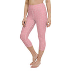 Bunny But* Easter Yoga Capris (Pink)