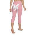 Bunny But* Easter Yoga Capris (Pink)
