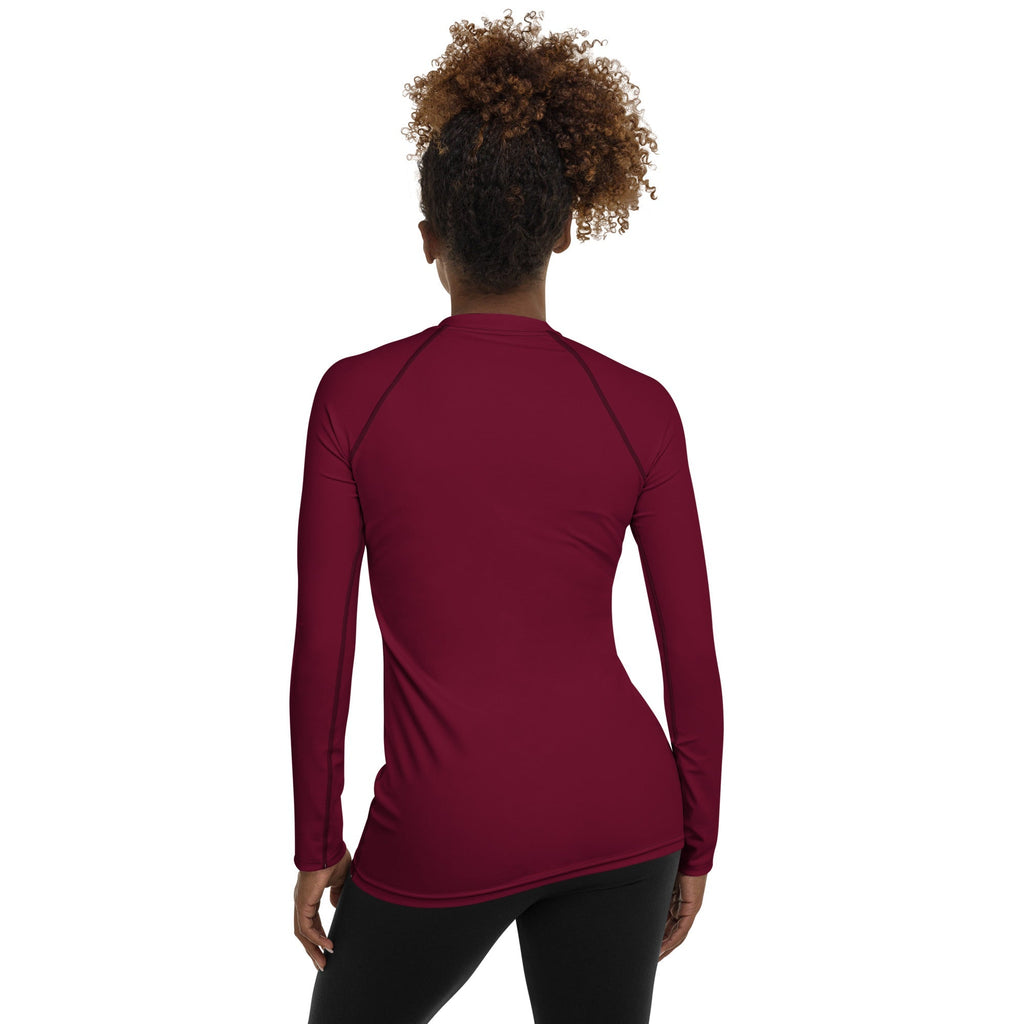 Burgundy Wine Rash Guard
