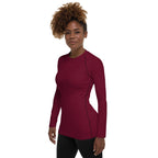 Burgundy Wine Rash Guard