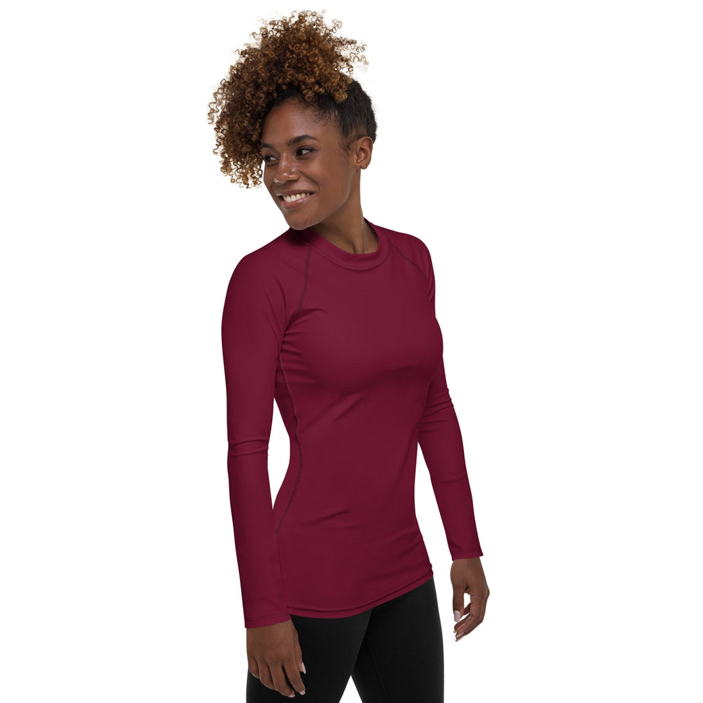 Burgundy Wine Rash Guard