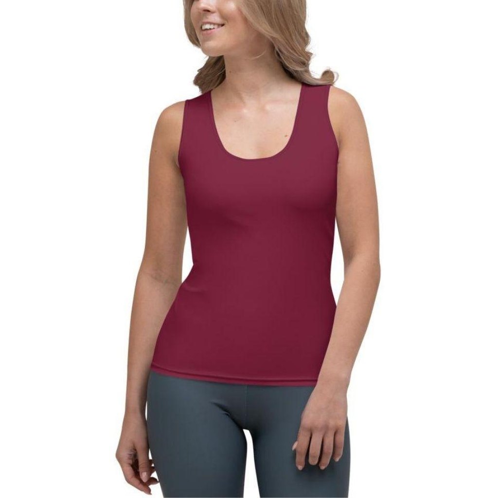 Burgundy Wine Tank Top