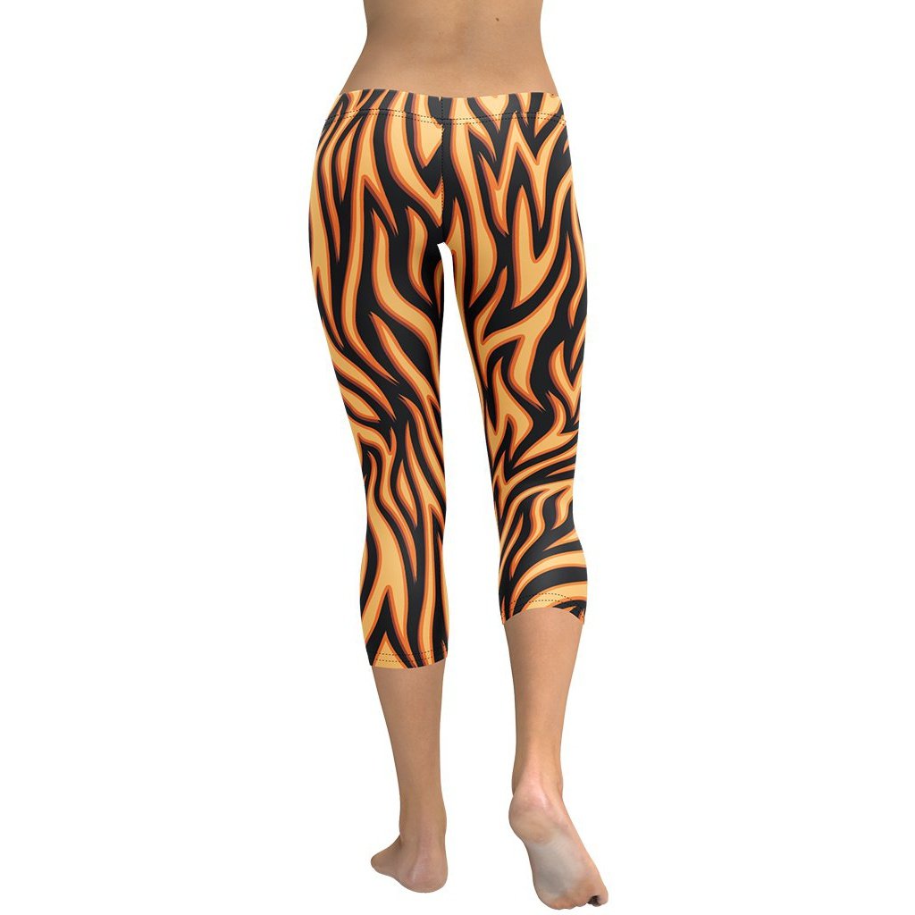 Burning Flame Capris