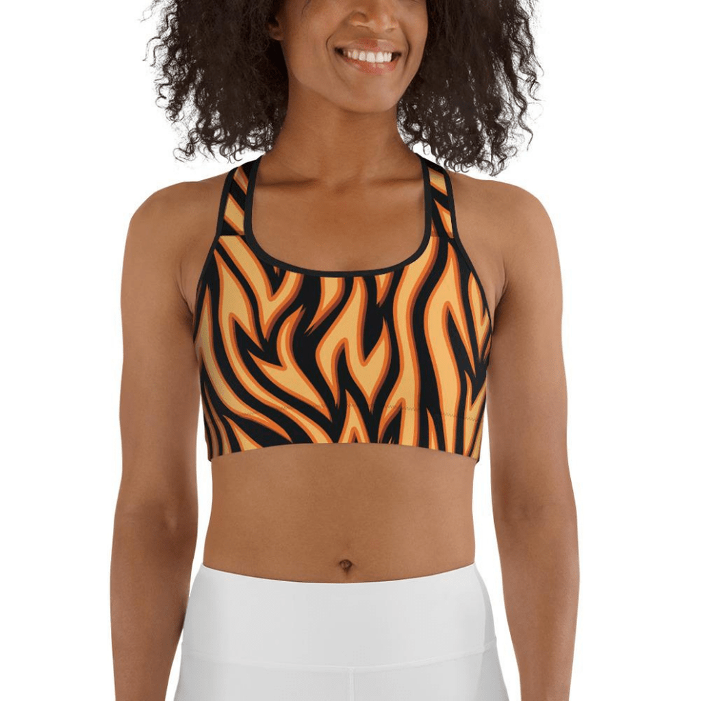 Burning Flame Sports Bra