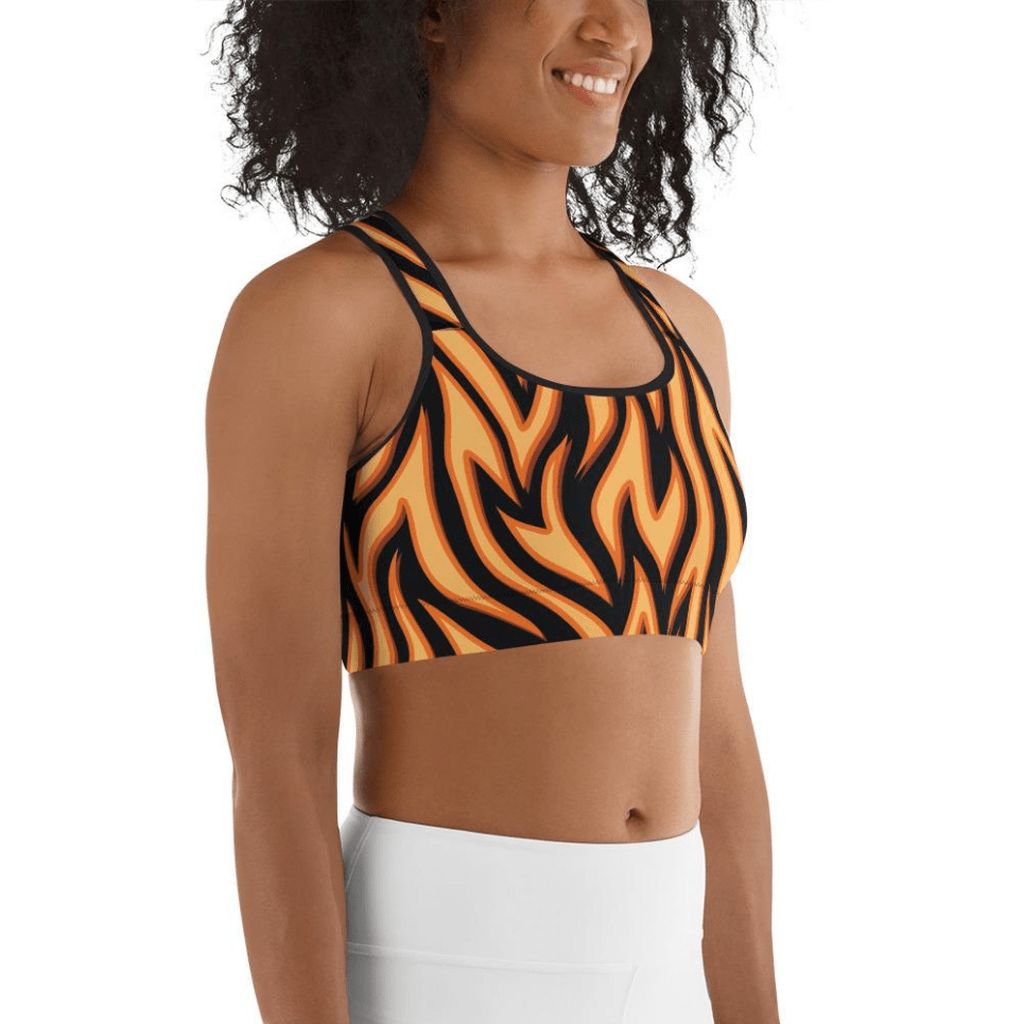 Burning Flame Sports Bra