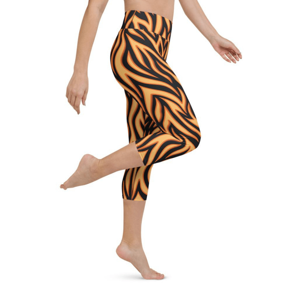 Burning Flame Yoga Capris