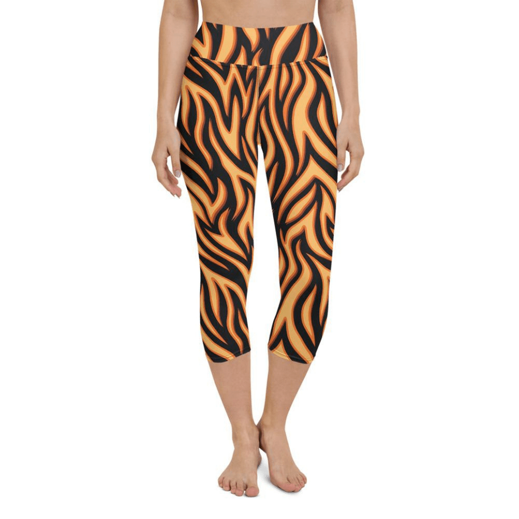 Burning Flame Yoga Capris