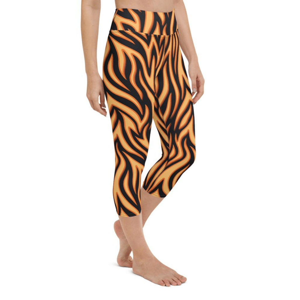 Burning Flame Yoga Capris