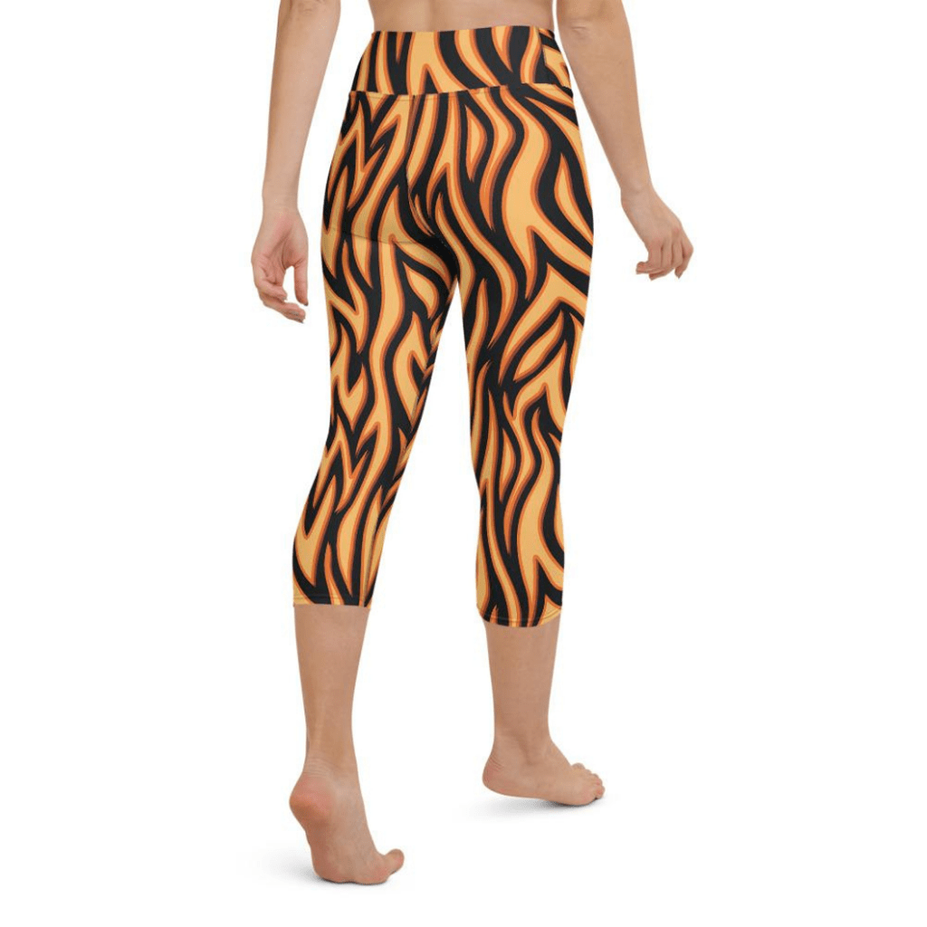 Burning Flame Yoga Capris