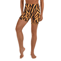 Burning Flame Yoga Shorts