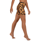 Burning Flame Yoga Shorts