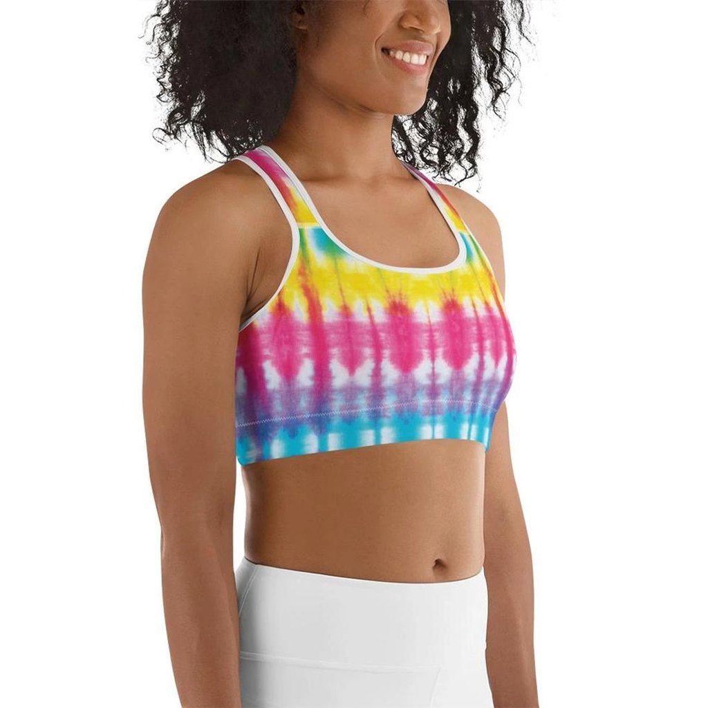 Butterfly Effect Tie Dye Sports Bra