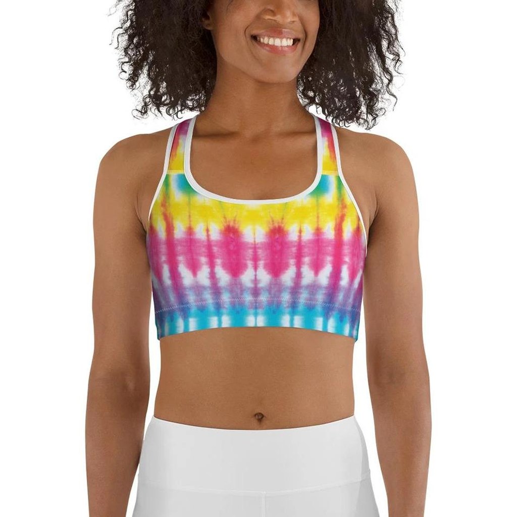 Butterfly Effect Tie Dye Sports Bra