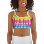Butterfly Effect Tie Dye Sports Bra