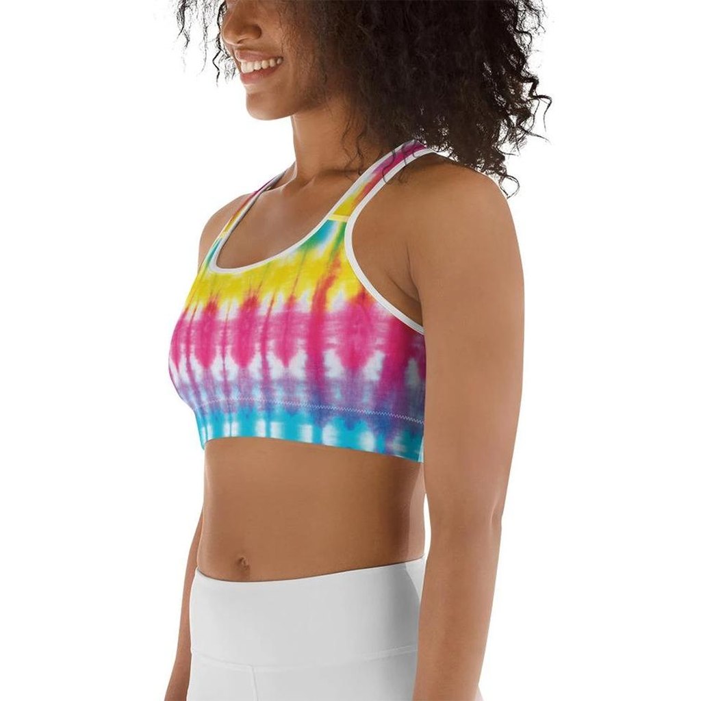 Butterfly Effect Tie Dye Sports Bra