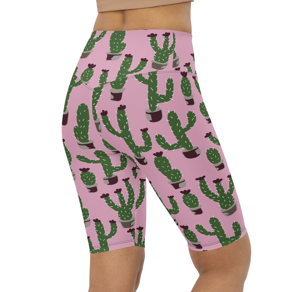 Cactus Love Biker Shorts