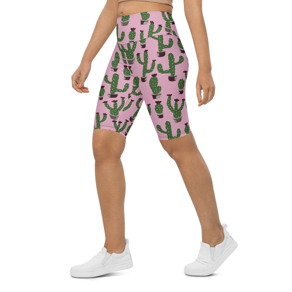 Cactus Love Biker Shorts