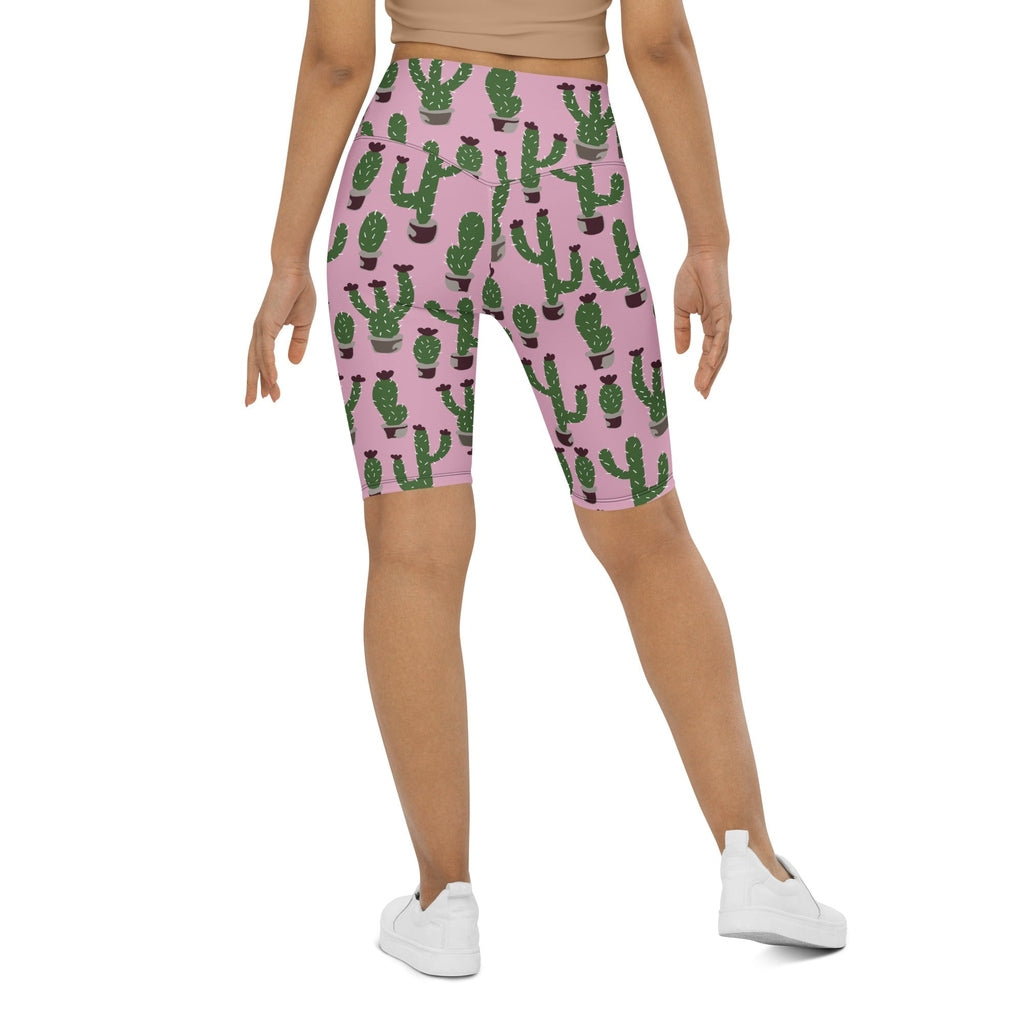 Cactus Love Biker Shorts