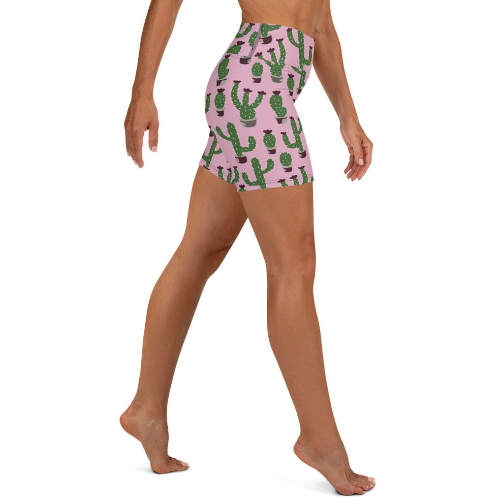 Cactus Love Yoga Shorts