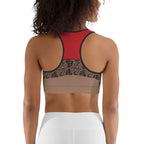 Call me Santa Christmas Sports Bra