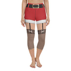 Call Me Santa Christmas Yoga Capris