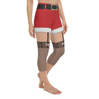 Call Me Santa Christmas Yoga Capris