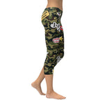 Camo Patch Capris