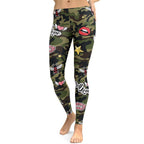 Camo Patch Leggings