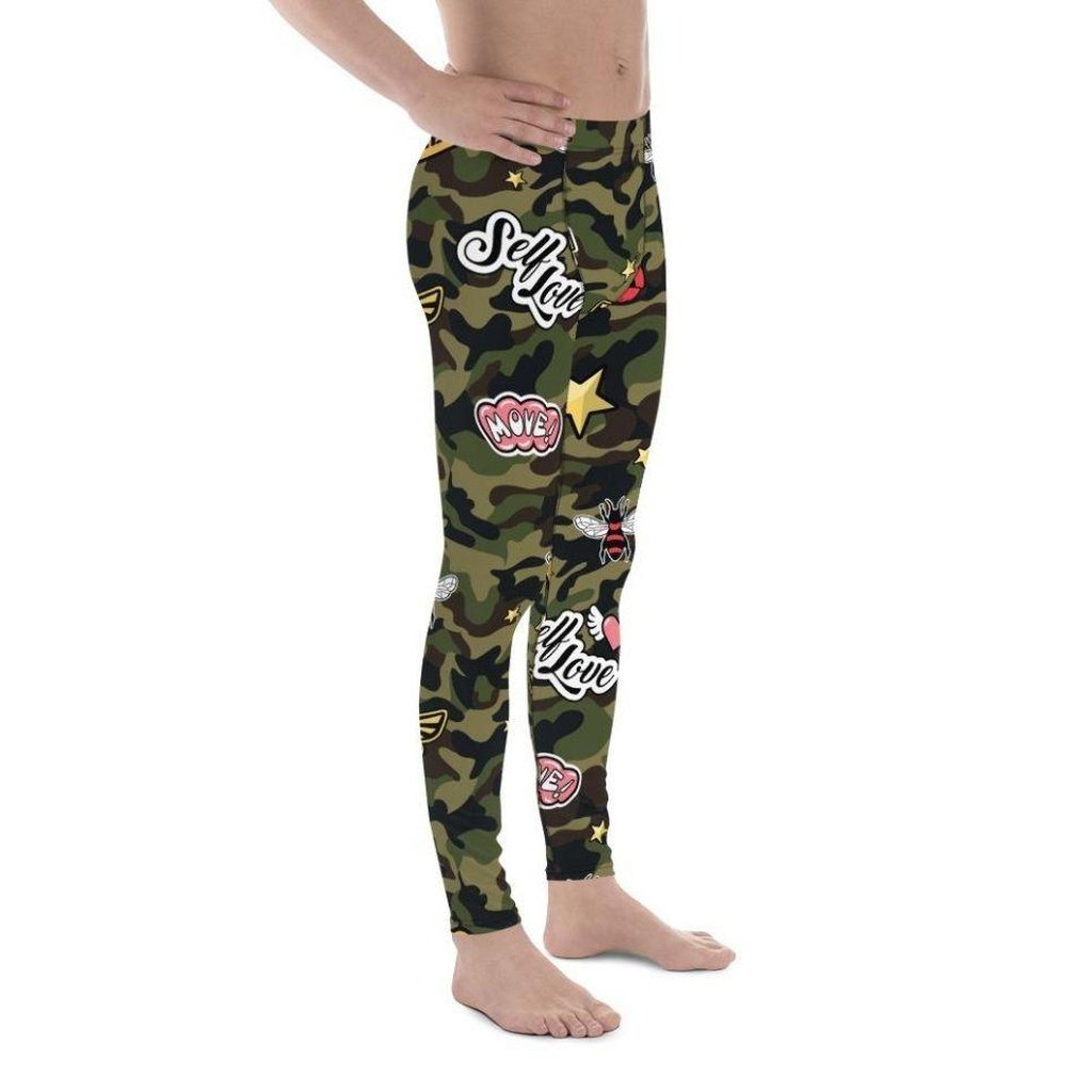 Camo Patch Men's Leggings