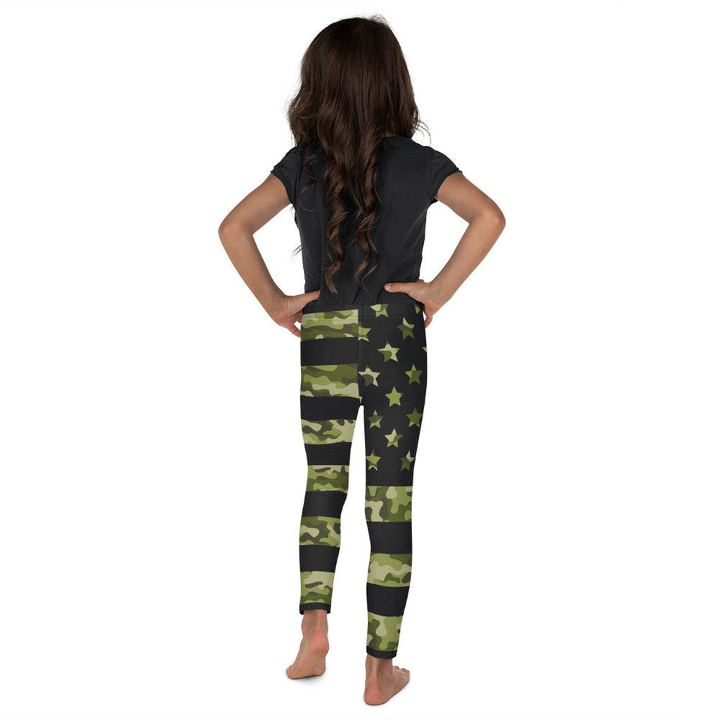 Camo Patriotic Kid's Leggings