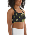 Camo Patriotic Sports Bra