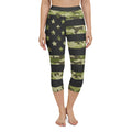 Camo Patriotic Yoga Capris