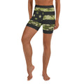 Camo Patriotic Yoga Shorts
