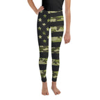 Camo Patriotic Youth Leggings
