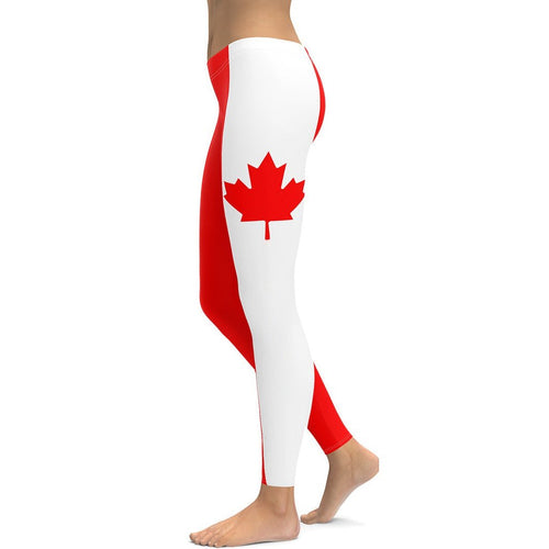 Canada Flag Leggings