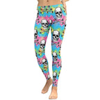 Candy Cotton Skull Leggings