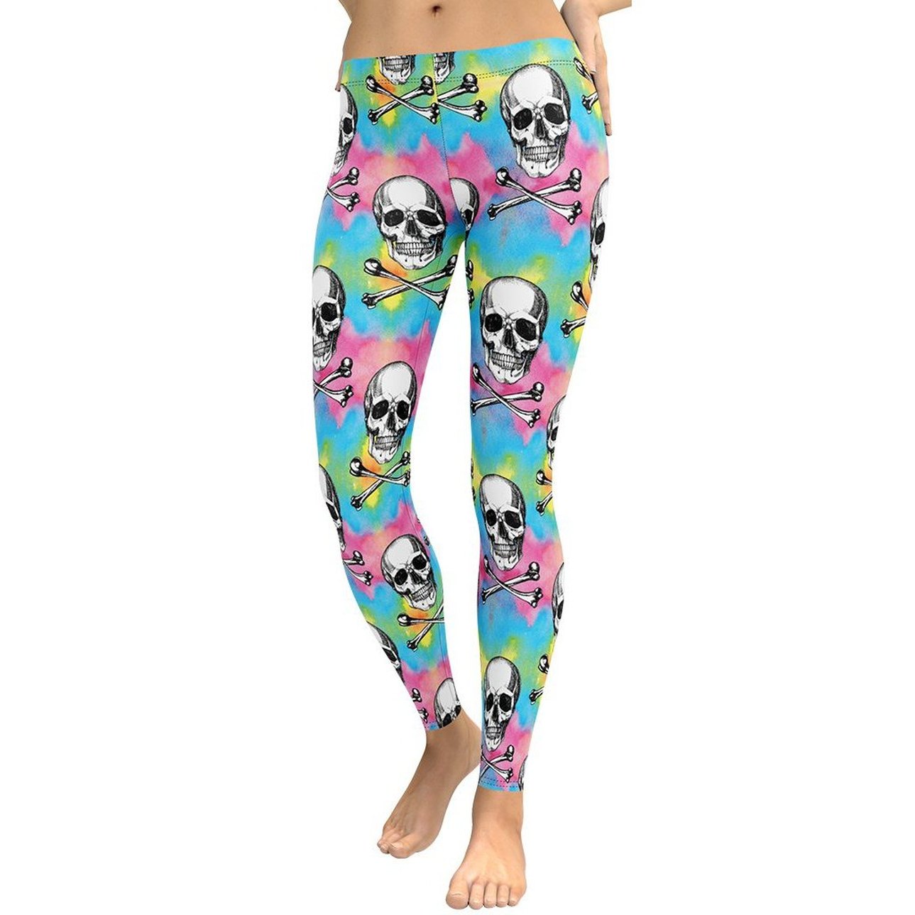 Candy Cotton Skull Leggings