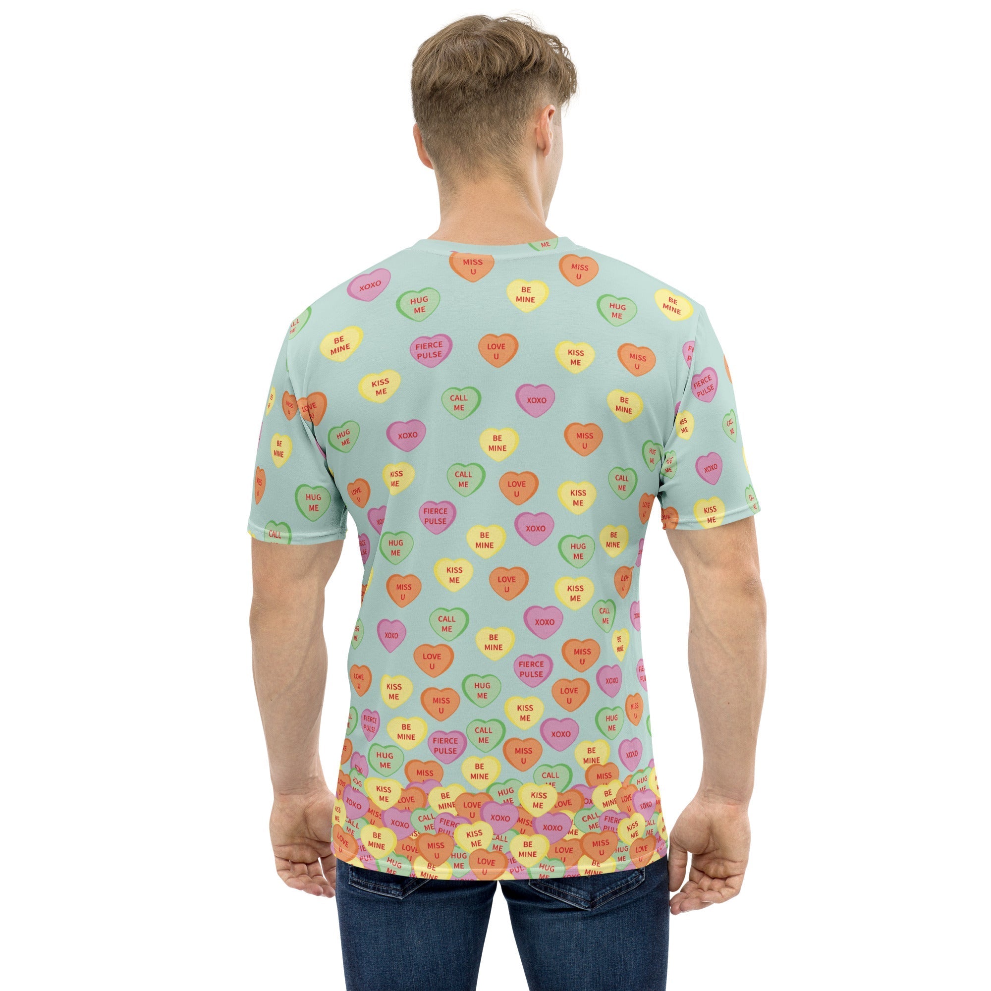 Candy Hearts Men's T-shirt