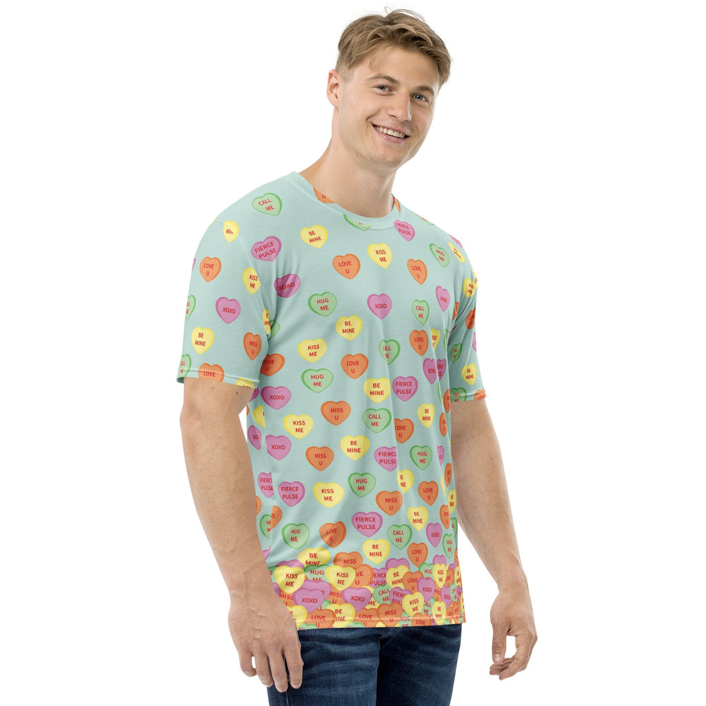 Candy Hearts Men's T-shirt