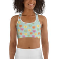 Candy Hearts Sports Bra