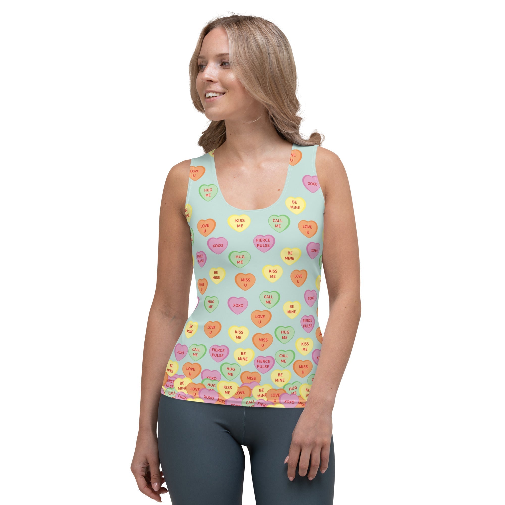 Candy Hearts Tank Top
