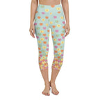 Candy Hearts Yoga Capris