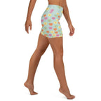 Candy Hearts Yoga Shorts