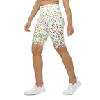 Candy Splash Ombre Biker Shorts